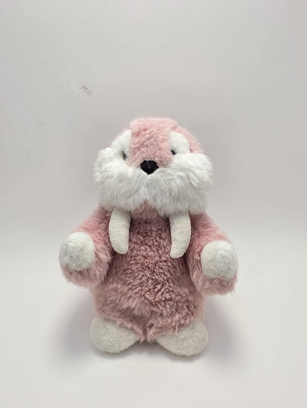 1987 Gund Pink Walrus Plush! Vintage Walrus (Smaller 7 inch) *Pre Loved No Tags*